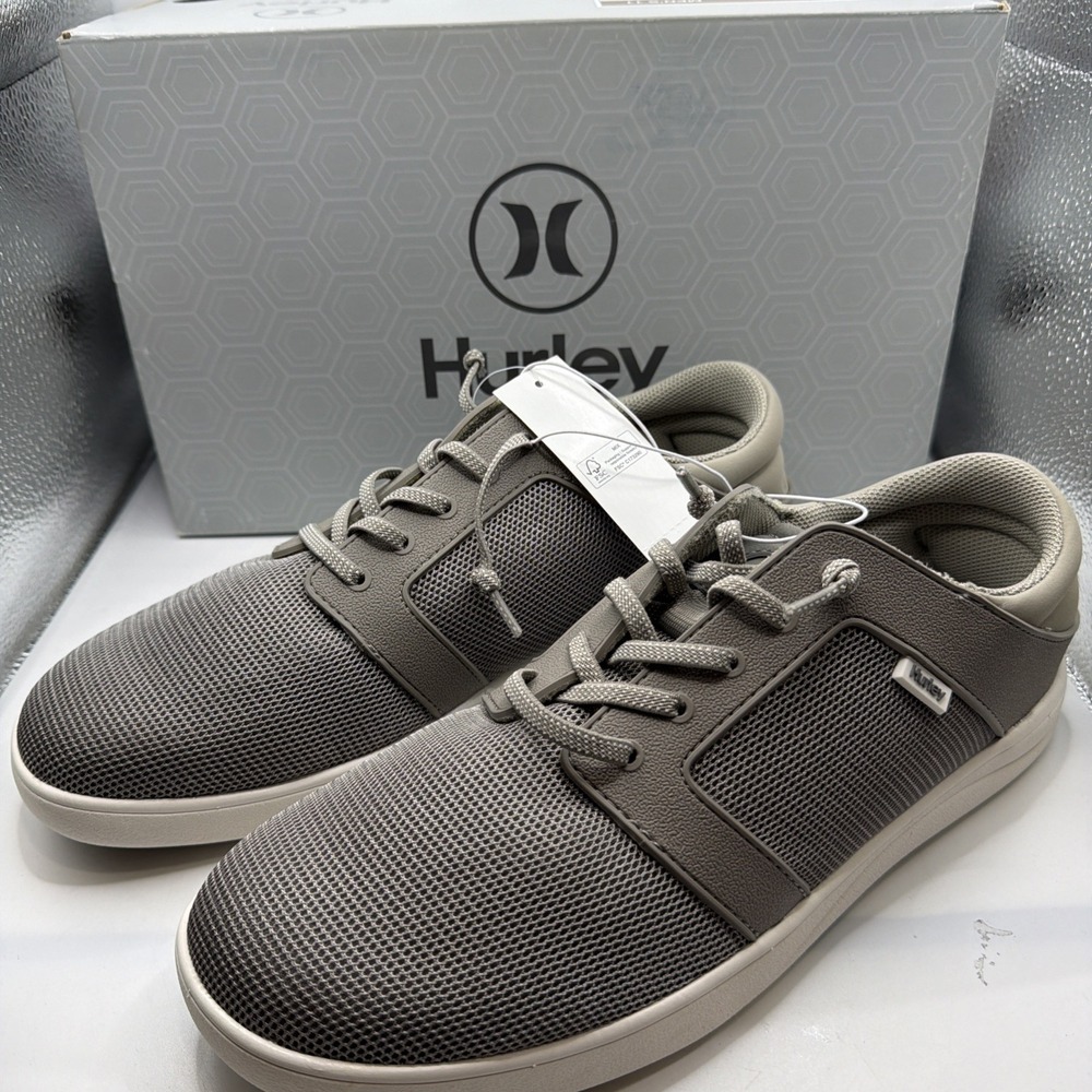 Men's Hurley Shoreline Casual Shoes, Size 11, Gray. Super Breathable.